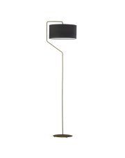Oryginalna lampa podłogowa LED w stylu glamour TESALLIA VELUR