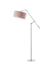 Lampa podłogowa w stylu glamour LIBERIA VELUR z przegubami 