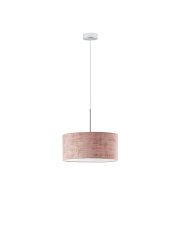 Elegancka lampa wisząca do sypialni SINTRA VELUR fi - 30 cm