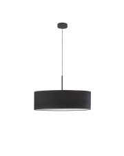 Lampa sufitowa wisząca SINTRA VELUR fi - 60 cm kolor czarny