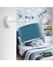 Regulowany kinkiet do czytania w sypialni TETE w marynistycznym stylu