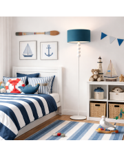 Dekoracyjna lampa podłogowa w stylu marynistycznym BERMUDY