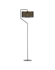 Elegancka lampa stojąca do salonu TESALLIA AŻUR