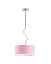 Różowa lampa wisząca dla dziewczynki LOZANNA fi - 40 cm 