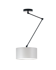 Nowoczesna lampa sufitowa z ruchomym ramieniem NEWA