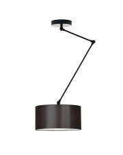 Lampa sufitowa na wysięgniku ruchomym z abażurem NEWA