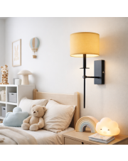 Elegancki kinkiet do salonu pionowy VADUZ