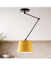Funkcjonalna lampa wisząca z możliwością regulacji kąta padania światła JUMA lampa sufitowa z ruchomym ramieniem