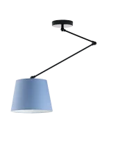 Designerska lampa wisząca na wysięgniku ruchomym JUMA do pokoju dziecka