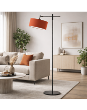 Ruchoma lampa stojąca do czytania MELTON lampa stojąca regulowane ramię