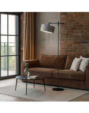 Elegancka lampa stojąca z regulowanym ramieniem MELTON