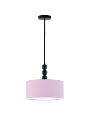 Jasnofioletowy dziecięcy żyrandol SALAMANCA lampa sufitowa do pokoju dziecięcego