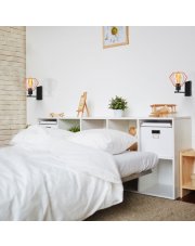 Industrialna lampka ścienna do sypialni SUEZ LOFT