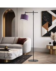 Funkcjonalna lampa stojąca z regulowanym kątem padania światła SERES