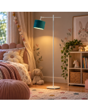 Lampa podłogowa w stylu urban jungle SERES VELUR