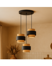 Kaskadowa lampa wisząca boho PUEBLO BOHO