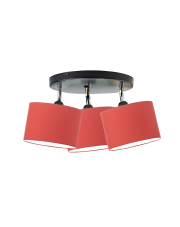 Designerska lampa sufitowa DAKOTA z regulowanymi kloszami