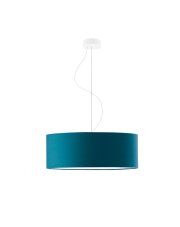 Duża lampa wisząca nad stół HAJFA fi - 50 cm - kolor morski