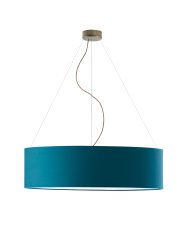 Designerska lampa wisząca z regulacją PORTO fi - 80 cm - kolor morski