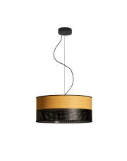 Regulowana lampa wisząca do salonu HAJFA DUAL fi - 40 cm 