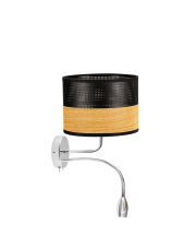 Podwójny kinkiet z panelem LED CAPRI DUAL