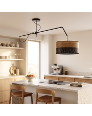Lampa sufitowa z regulowanym kloszem RIO DUAL lampa z ruchomym punktem światła