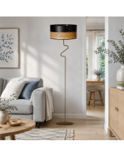 Piękna lampa stojąca do salonu MORONI DUAL