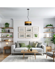 Nowoczesna lampa sufitowa LOZANNA DUAL fi - 40 cm 