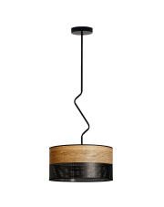 Nowoczesna lampa sufitowa LOZANNA DUAL fi - 40 cm 