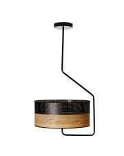 Plafon sufitowy do salonu LAVRIO DUAL w stylu skandynawskim