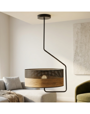 Plafon sufitowy do salonu LAVRIO DUAL w stylu skandynawskim