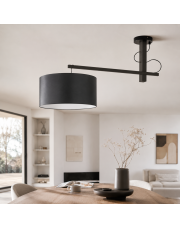 Lampa wisząca drewniana FOGGIA z regulowaną wysokością
