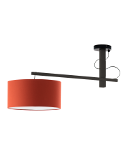 Lampa wisząca na drewnianym stelażu FOGGIA
