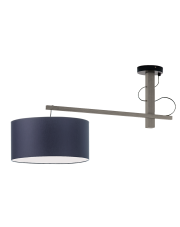 Lampa przysufitowa z drewnianym stelażem FOGGIA