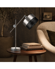 Srebrna lampka nocna regulowana glamour MALI GLAM