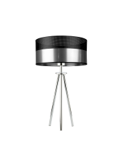 Lampka nocna glamour srebrna ALTA GLAM