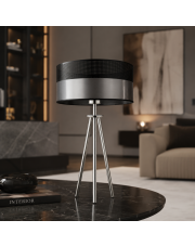 Lampka nocna glamour srebrna ALTA GLAM