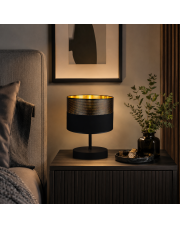 Mała lampka nocna do sypialni glamour AWINION GLAM