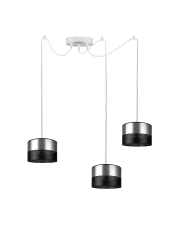 3-punktowa lampa wisząca pająk WAIKIKI W3 GLAM z regulacją rozpiętości ramion