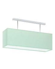Lampa wisząca z prostokątnym abażurem KORFU