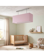 Lampa sufitowa wisząca do pokoju dziecięcego LED KORFU podłużna lampa 2xE27