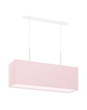Lampa wisząca różowa do pokoju dziecięcego MILOS