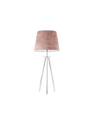 Lampa stołowa na trójnogu BERGEN VELUR