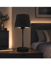 Elegancka lampa stołowa do salonu SIENA VELUR