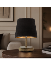 Nowoczesna lampa stołowa do salonu ALMADA VELUR