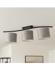 Designerska 3-płomienna regulowana lampa sufitowa do salonu CARTAGENA