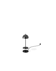 Lampka mobilna FIORE MICRO kosmiczny szary chrom