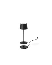 Lampka akumulatorowa LUNA 300 czarny matowy