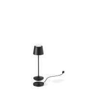 Lampka akumulatorowa LUNA MICRO czarny matowy