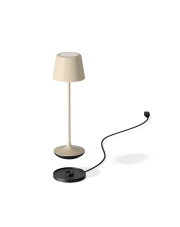 Nowoczesna lampa LED do gastronomii LUNA MICRO ceramiczny kremowy biały 6 sztuk/komplet